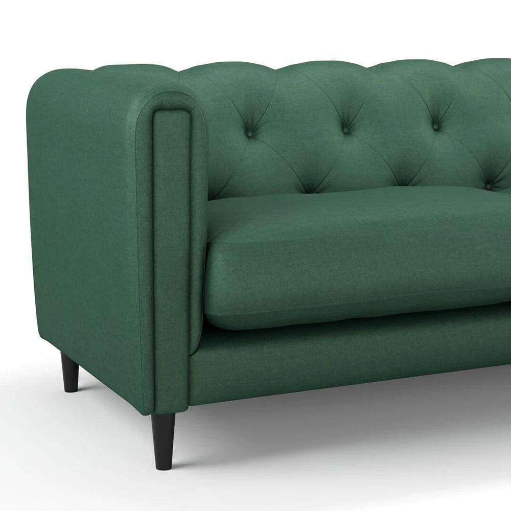 Fabric Texture Twinbru Plain Green Velvet 2172318 (2)