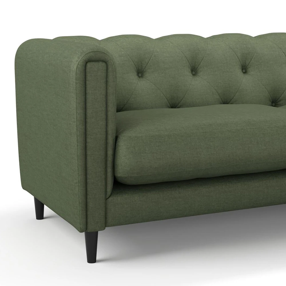 Fabric Texture Twinbru Plain Green Velvet 2272319 (2)