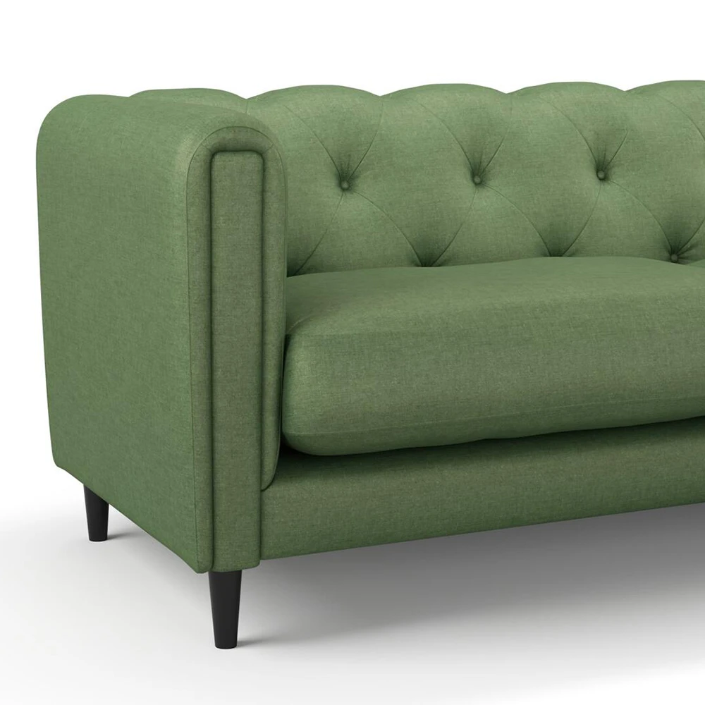 Fabric Texture Twinbru Plain Green Velvet 1472320 (2)