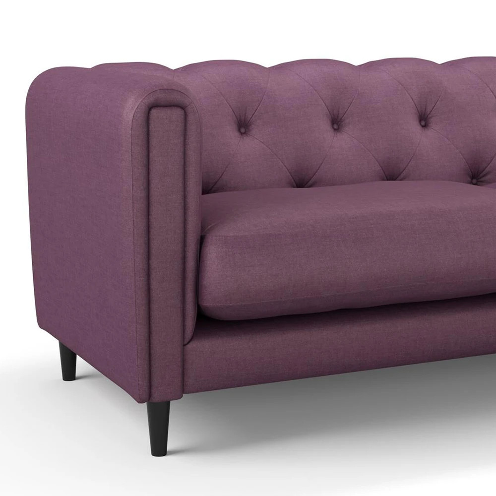 Fabric Texture Twinbru Plain Purple Velvet 2372329 (2)