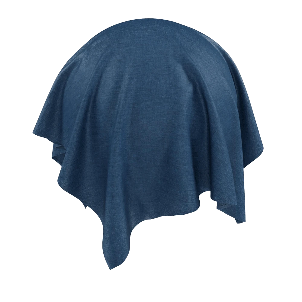 Fabric Texture Twinbru Plain Blue Velvet 1872333