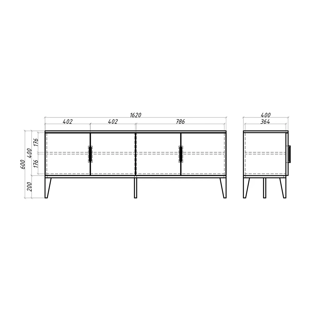 Sideboard & Chest of Drawer 2