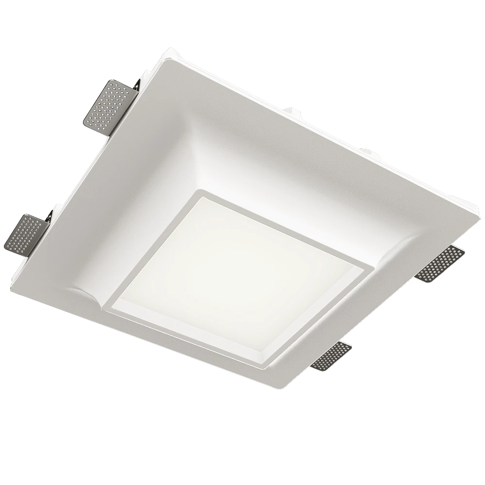 Recessed Mounted Luminaire Zenit STP Luno Quadro C50 D200