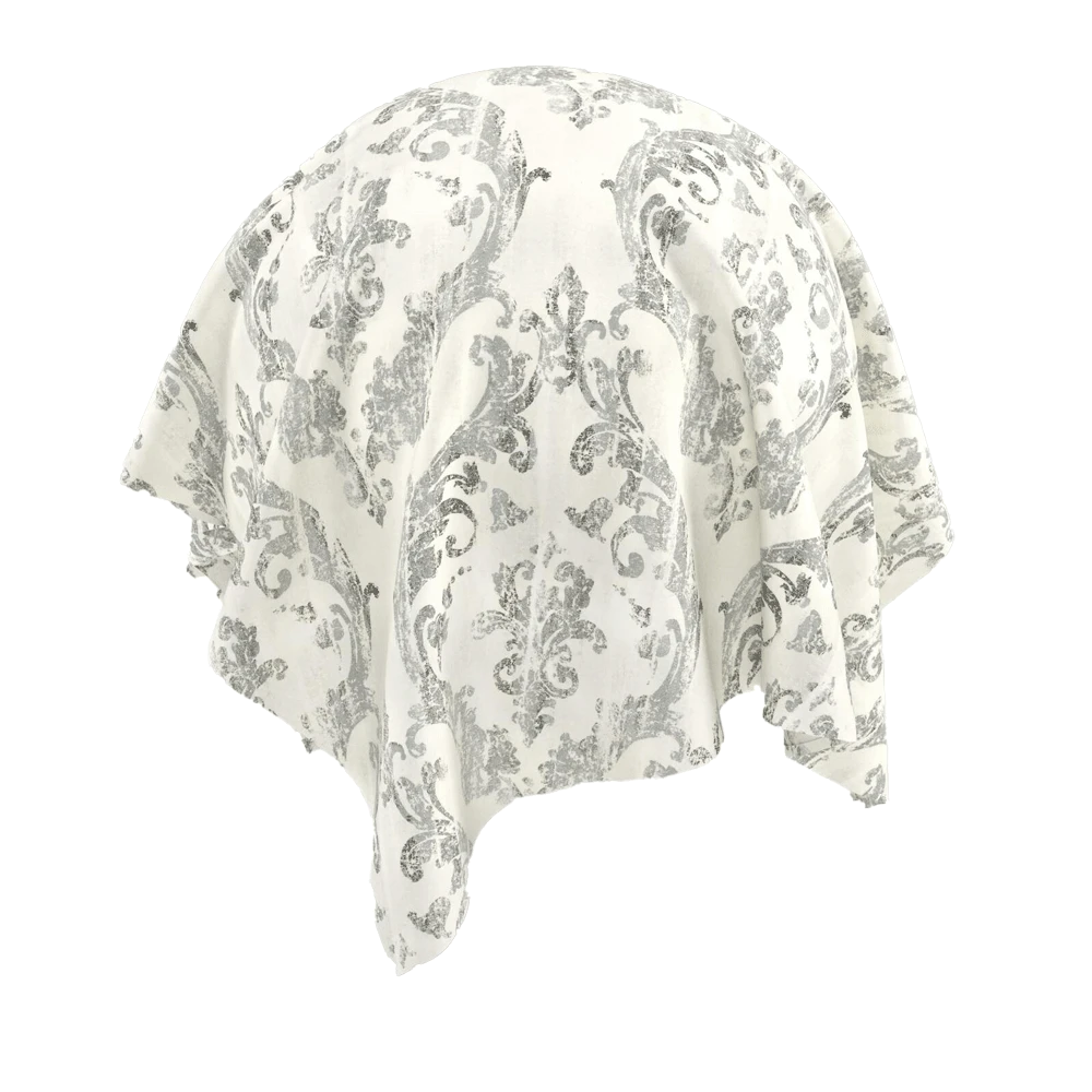 Fabric Texture Twinbru Ornamental White 2372474
