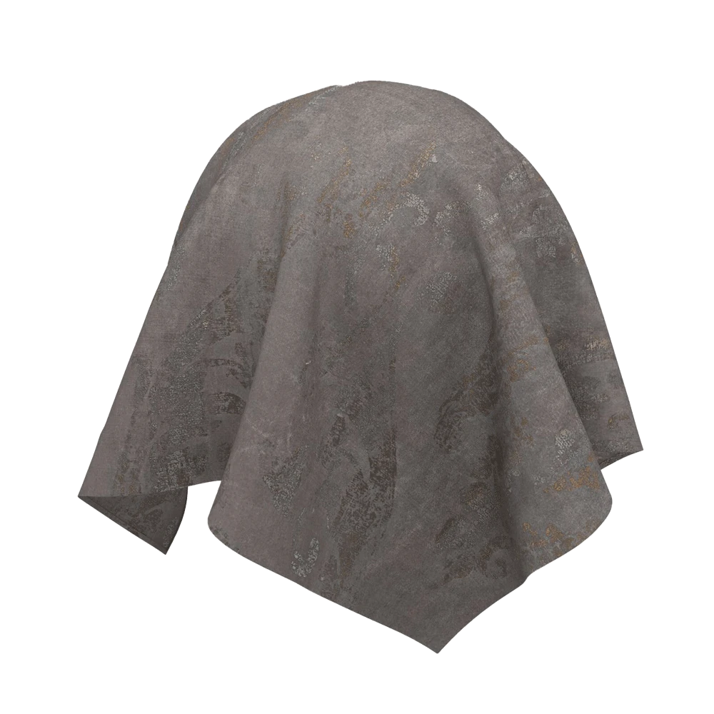 Fabric Texture Twinbru Ornamental Grey Velvet 2372476