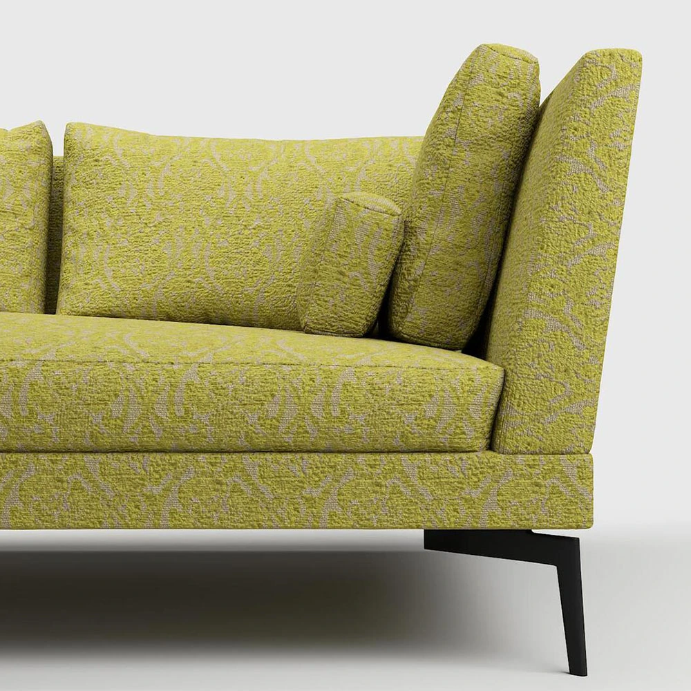 Fabric Texture Twinbru Ornamental Green Chenille 2472852 (2)