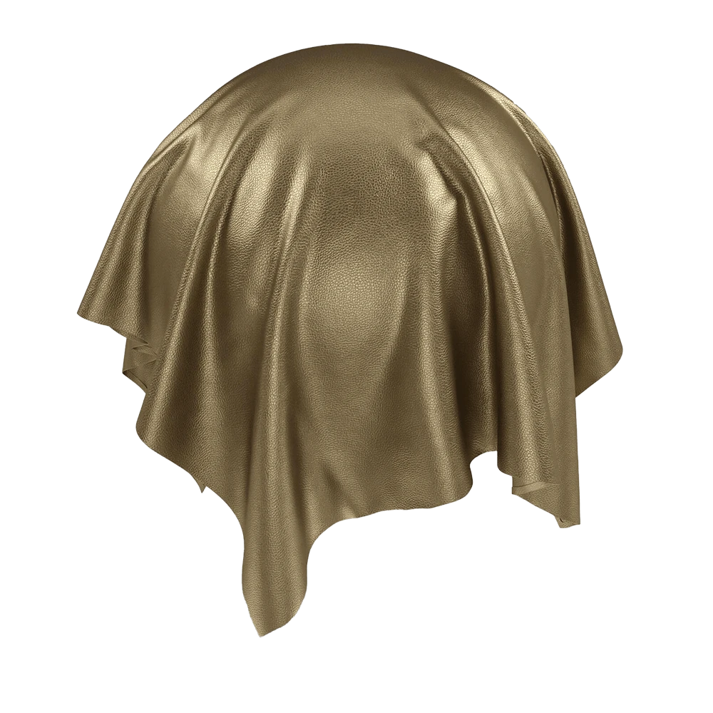 Leather Texture Twinbru Plain Gold Vinyl 2366128