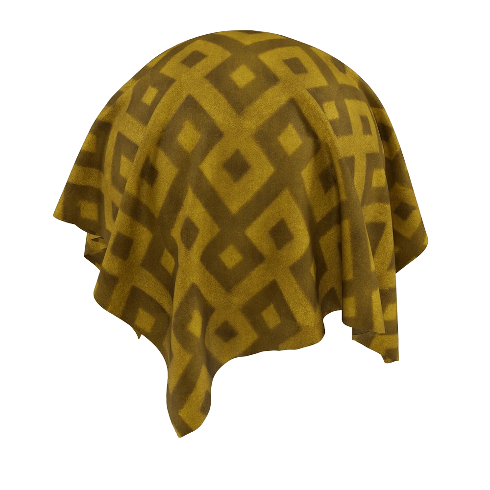 Fabric Texture Twinbru Geometric Gold Velvet 2268062