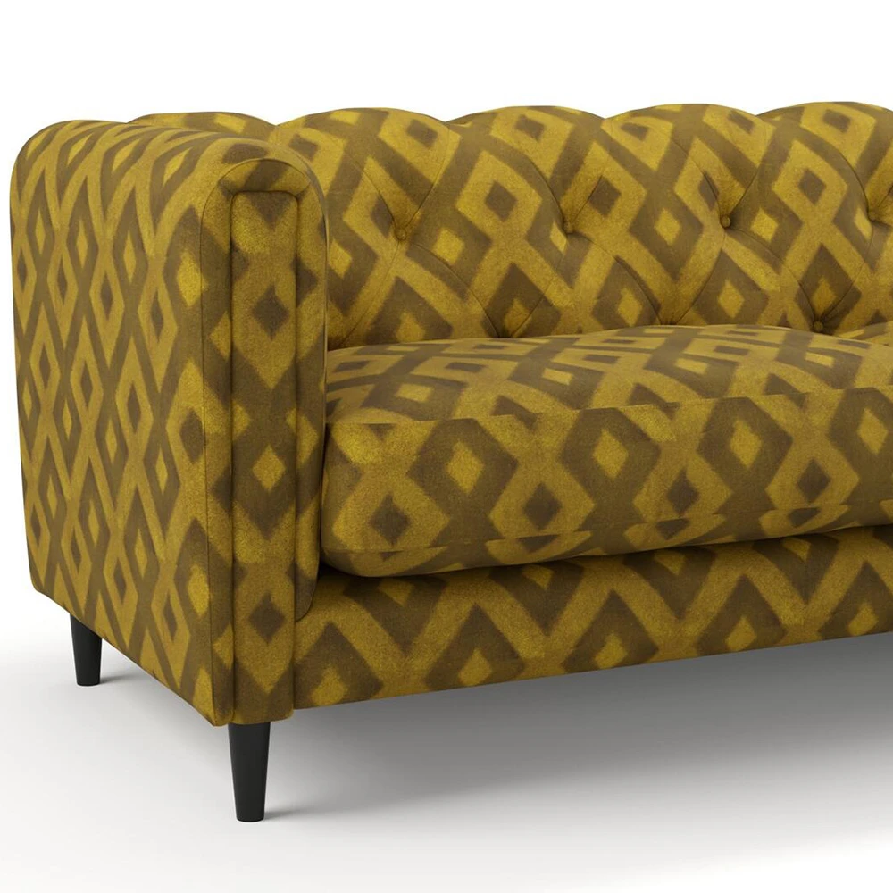 Fabric Texture Twinbru Geometric Gold Velvet 2268062 (2)