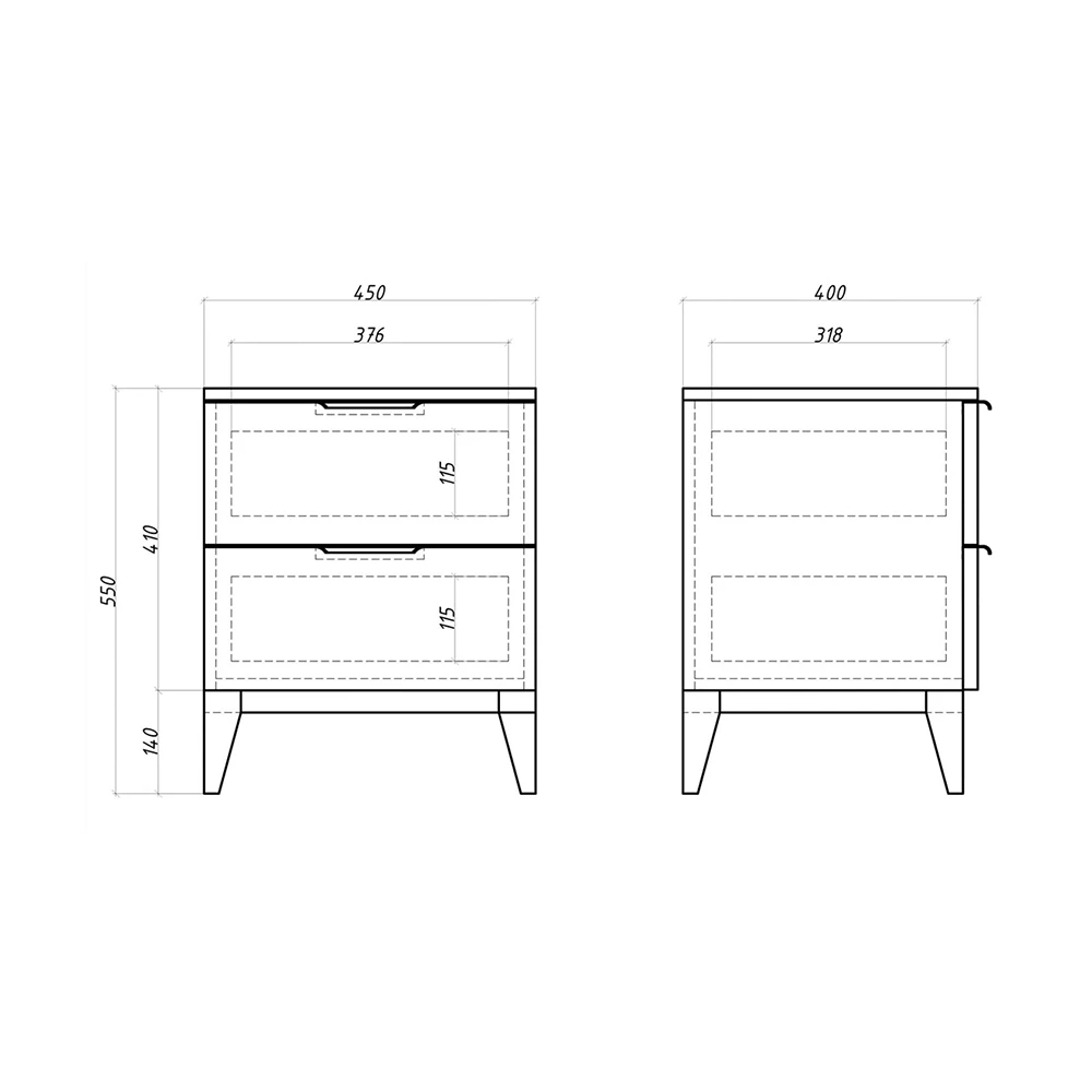 Sideboard & Chest of Drawer 2