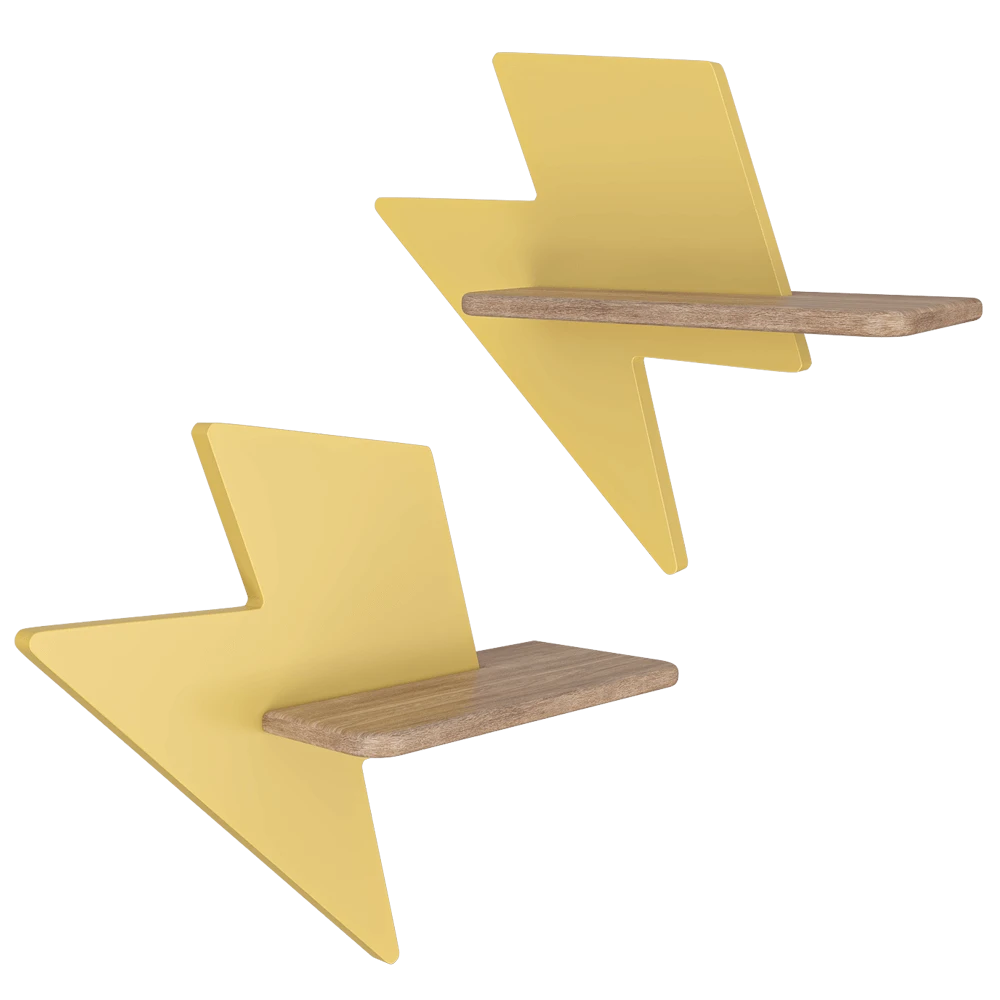 Shelves / Wall light 1