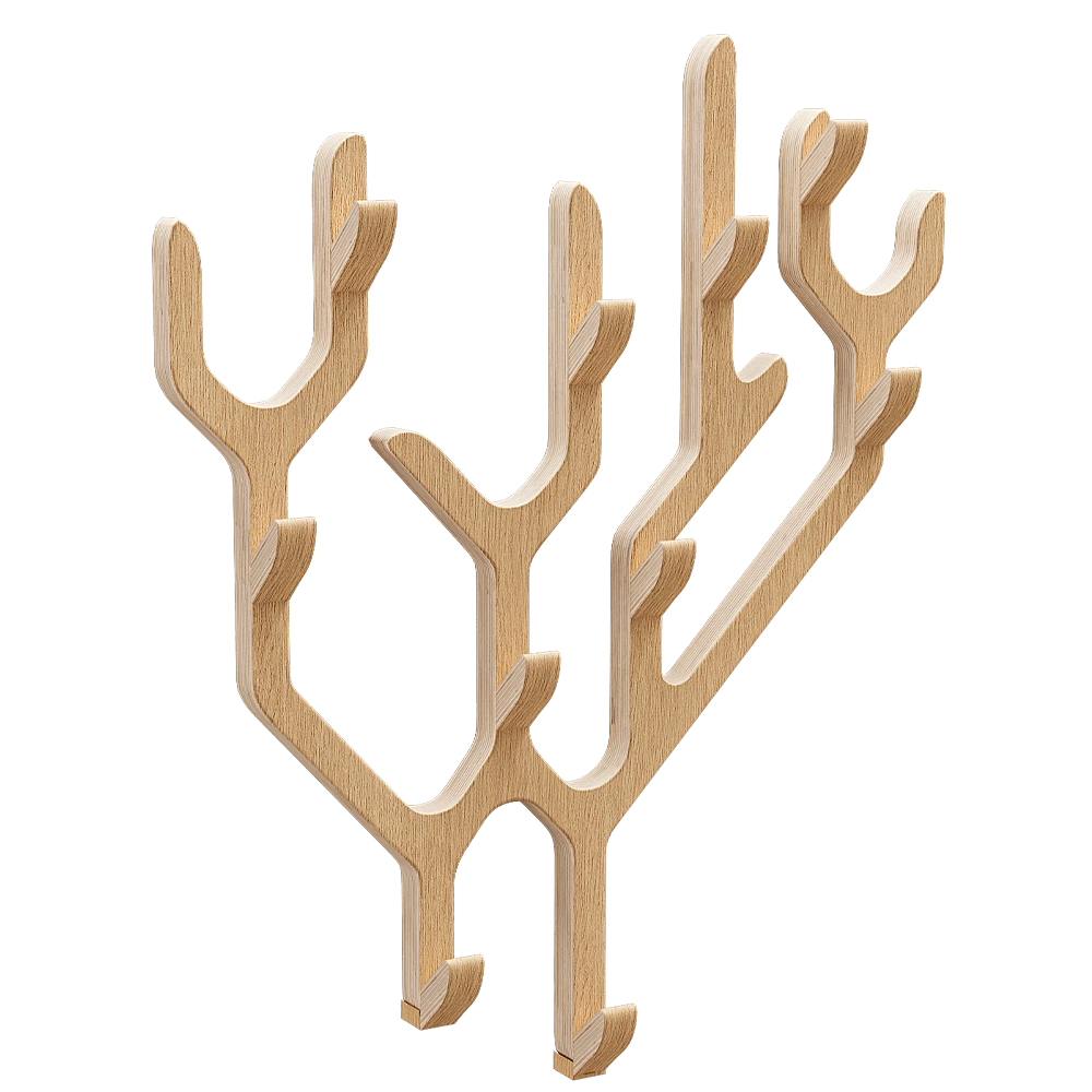 Wall-mounted coat rack Hartô Ambroise Mural