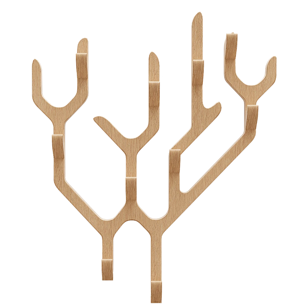 Wall-mounted coat rack Hartô Ambroise Mural (2)