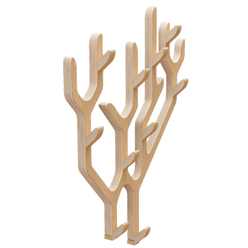 Wall-mounted coat rack Hartô Ambroise Mural (3)