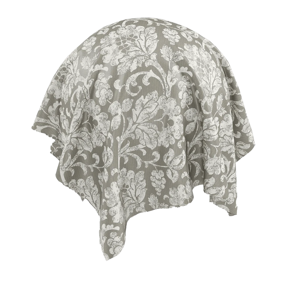Fabric Texture Twinbru Floral White Jacquard 3171968