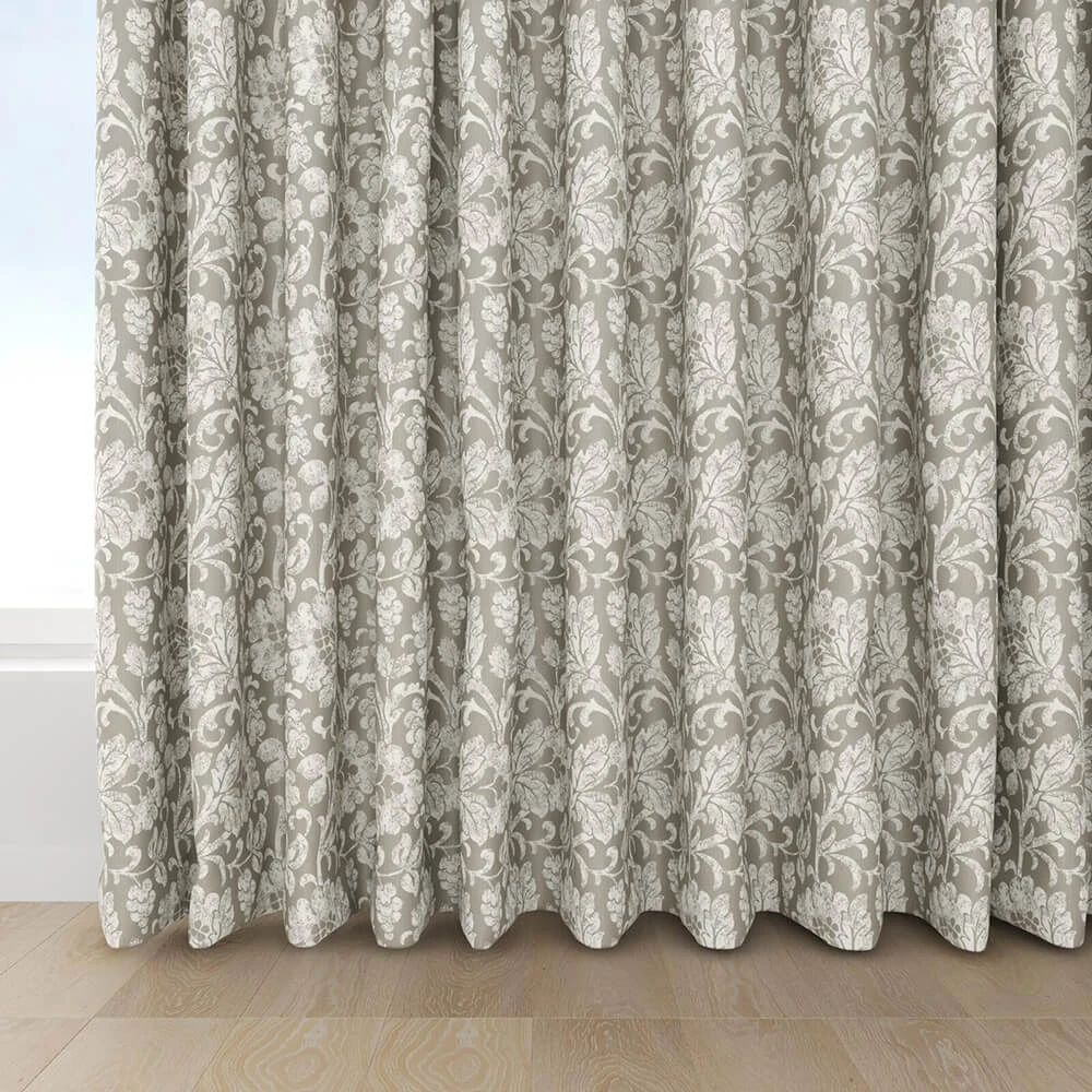 Fabric Texture Twinbru Floral White Jacquard 3171968 (2)