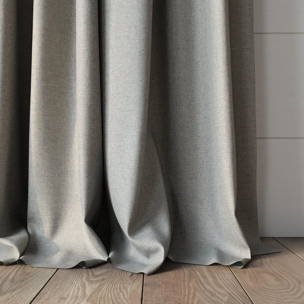 Fabric Texture Twinbru Plain Grey Blackout 2773917 (2)