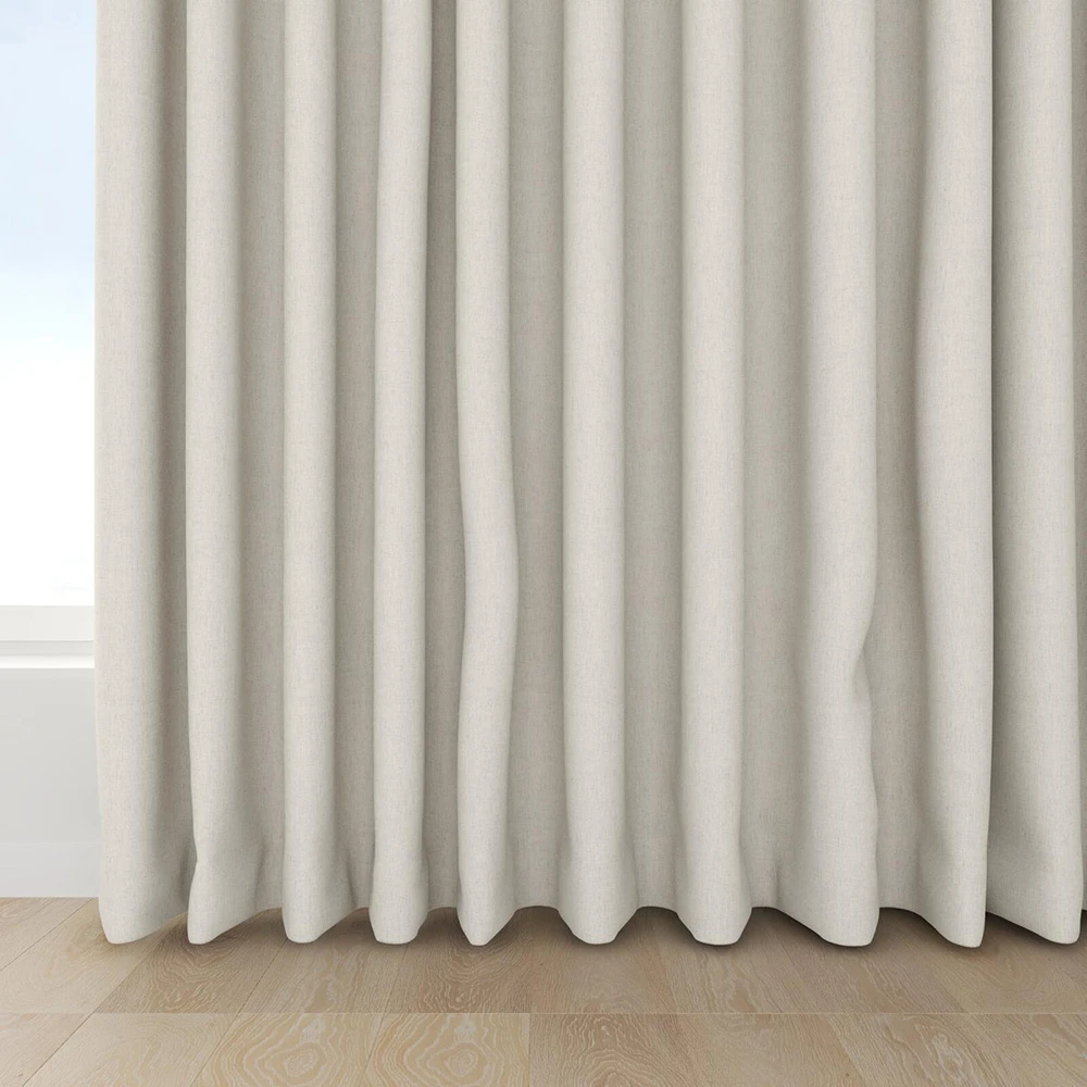 Fabric Texture Twinbru Plain Natural Blackout 2973919 (2)