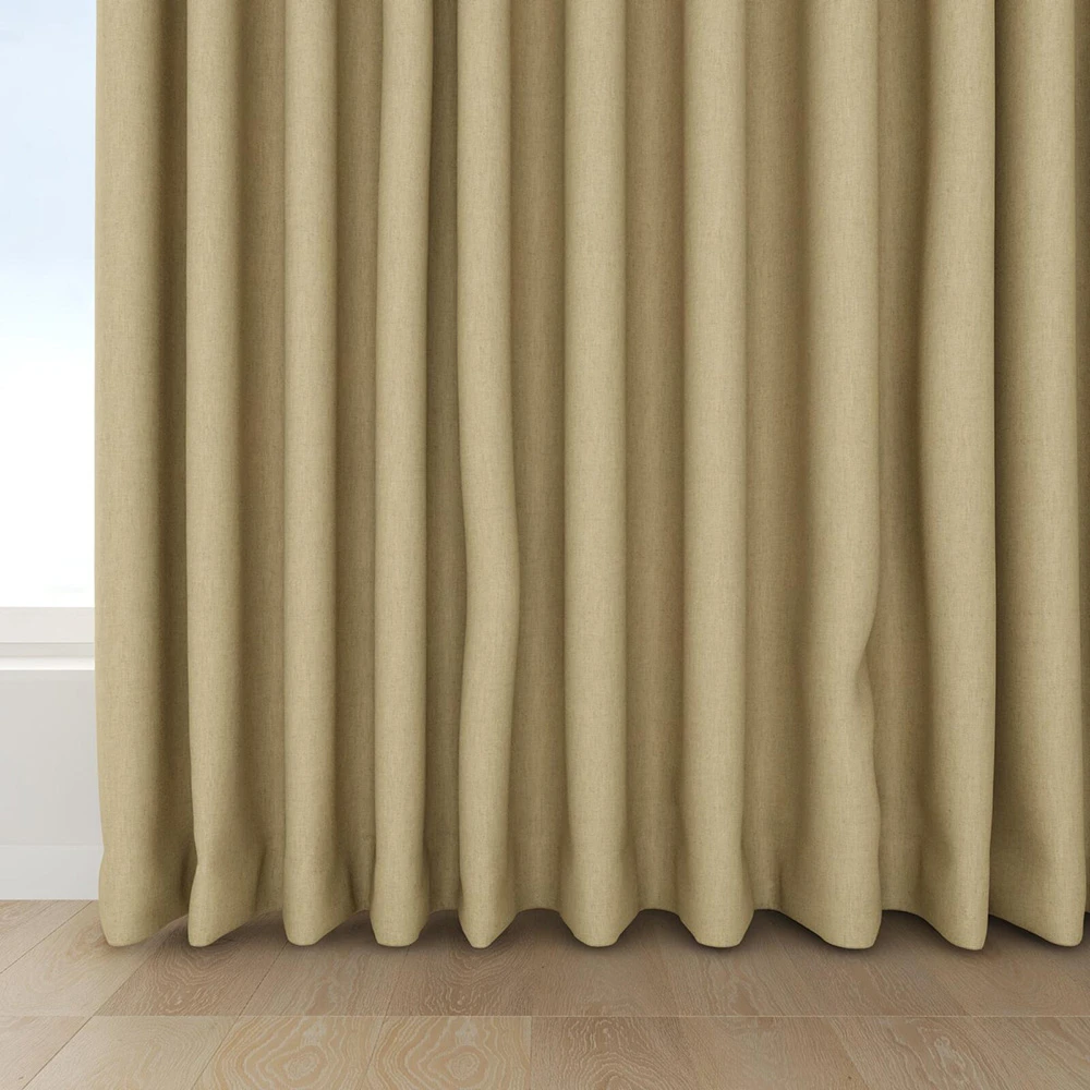 Fabric Texture Twinbru Plain Natural Blackout 2573924 (2)