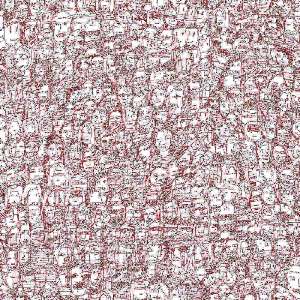 Wallpaper Tres Tintas Mil Caras 1995-7
