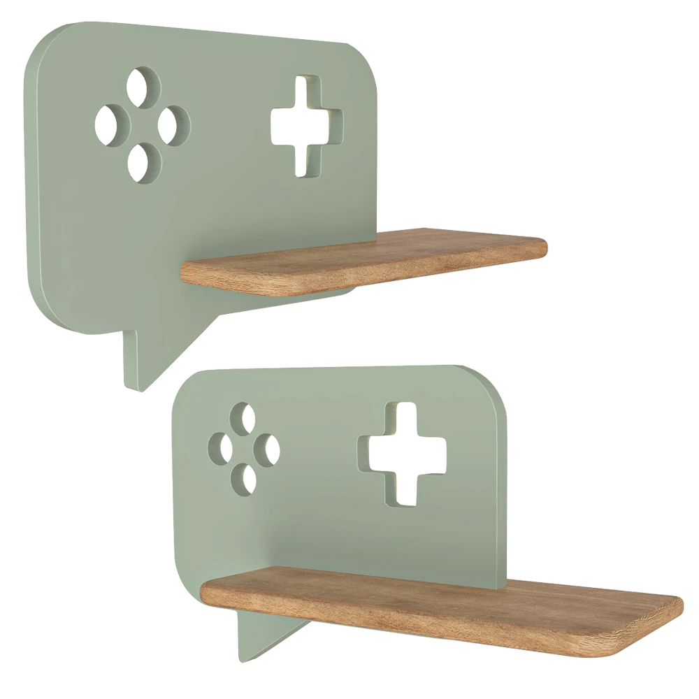 Shelves / Wall light 1