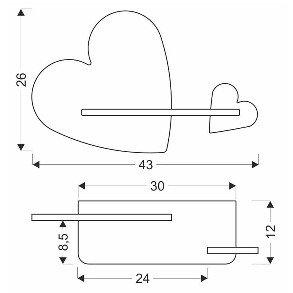 Shelves / Wall light 2