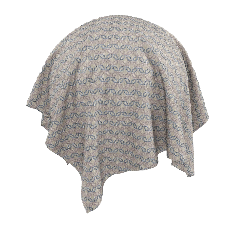 Fabric Texture Twinbru Geometric Blue Jacquard 2282291