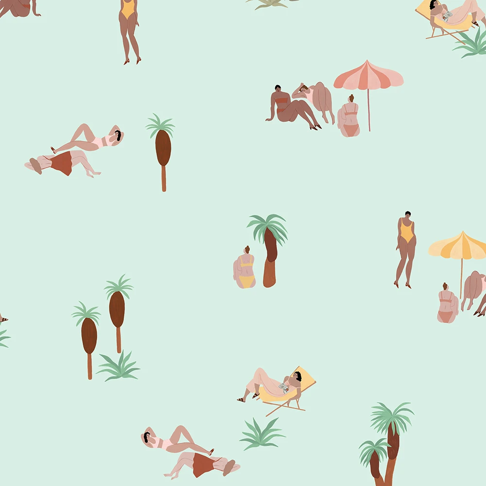 Wallpaper Coordonné One Day at the Beach (2)