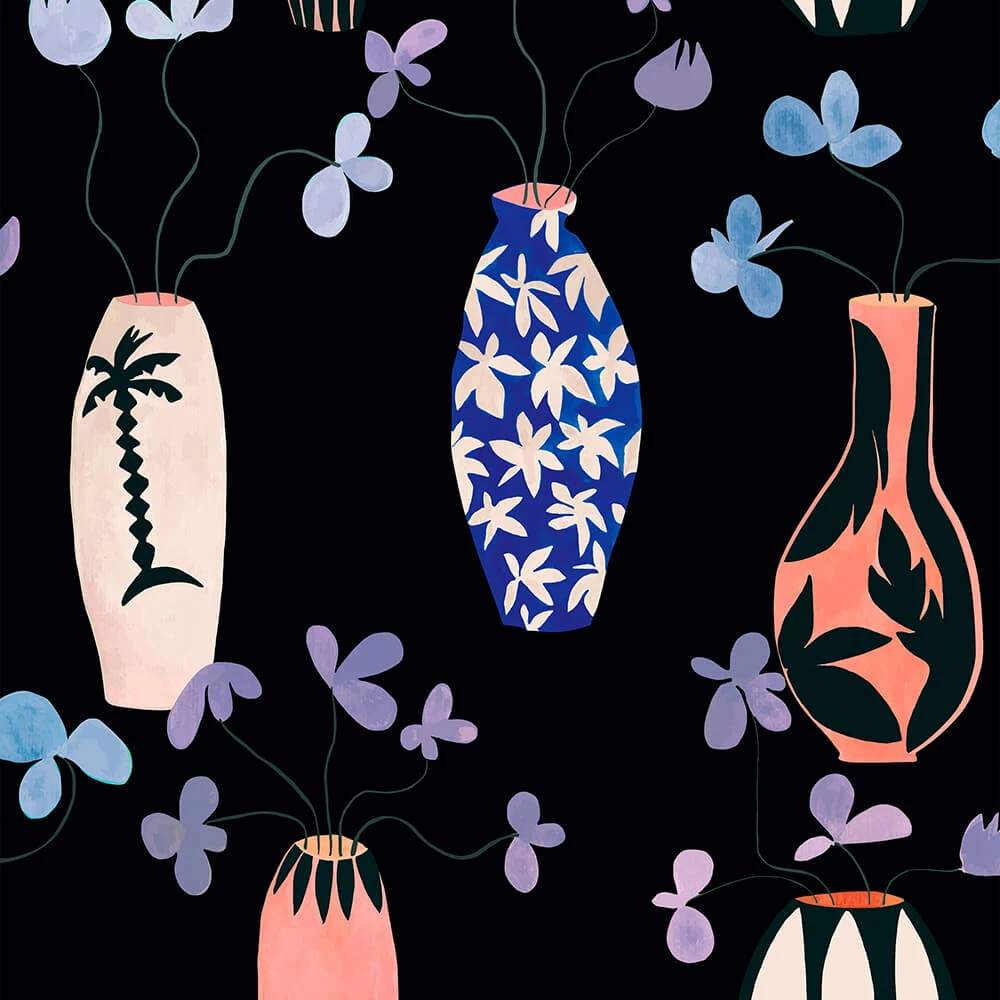Wallpaper Coordonné Vase of Paradise (2)
