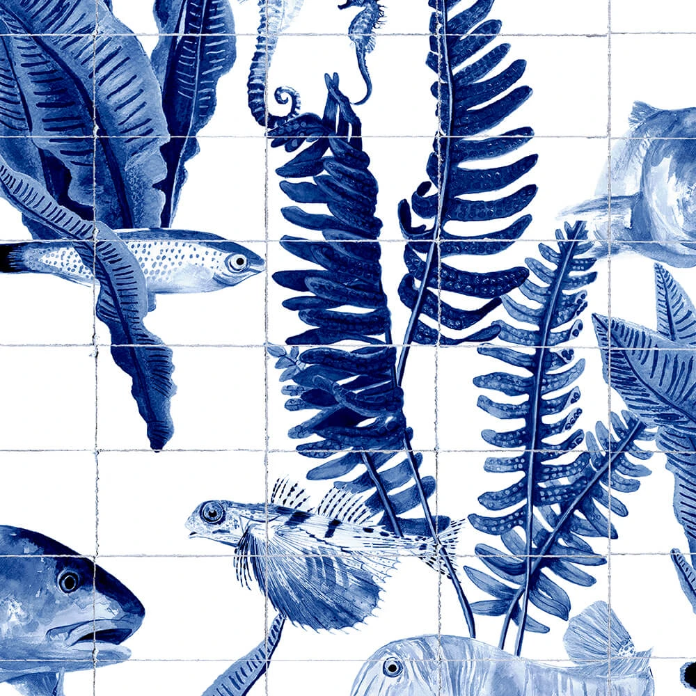 Wallpaper Coordonné Bank of Fish (5)