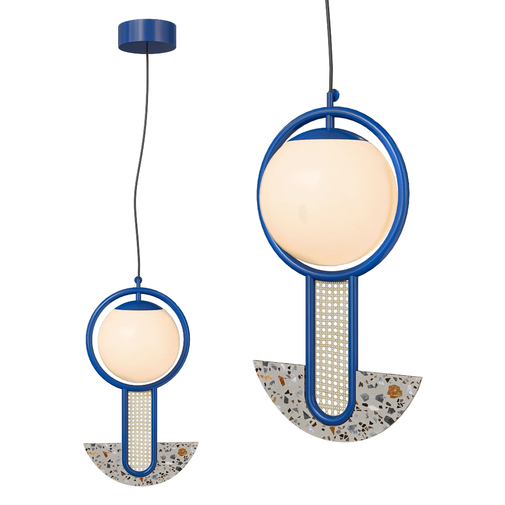Pendant Lamp Utu lamps Frame II semi-circular
