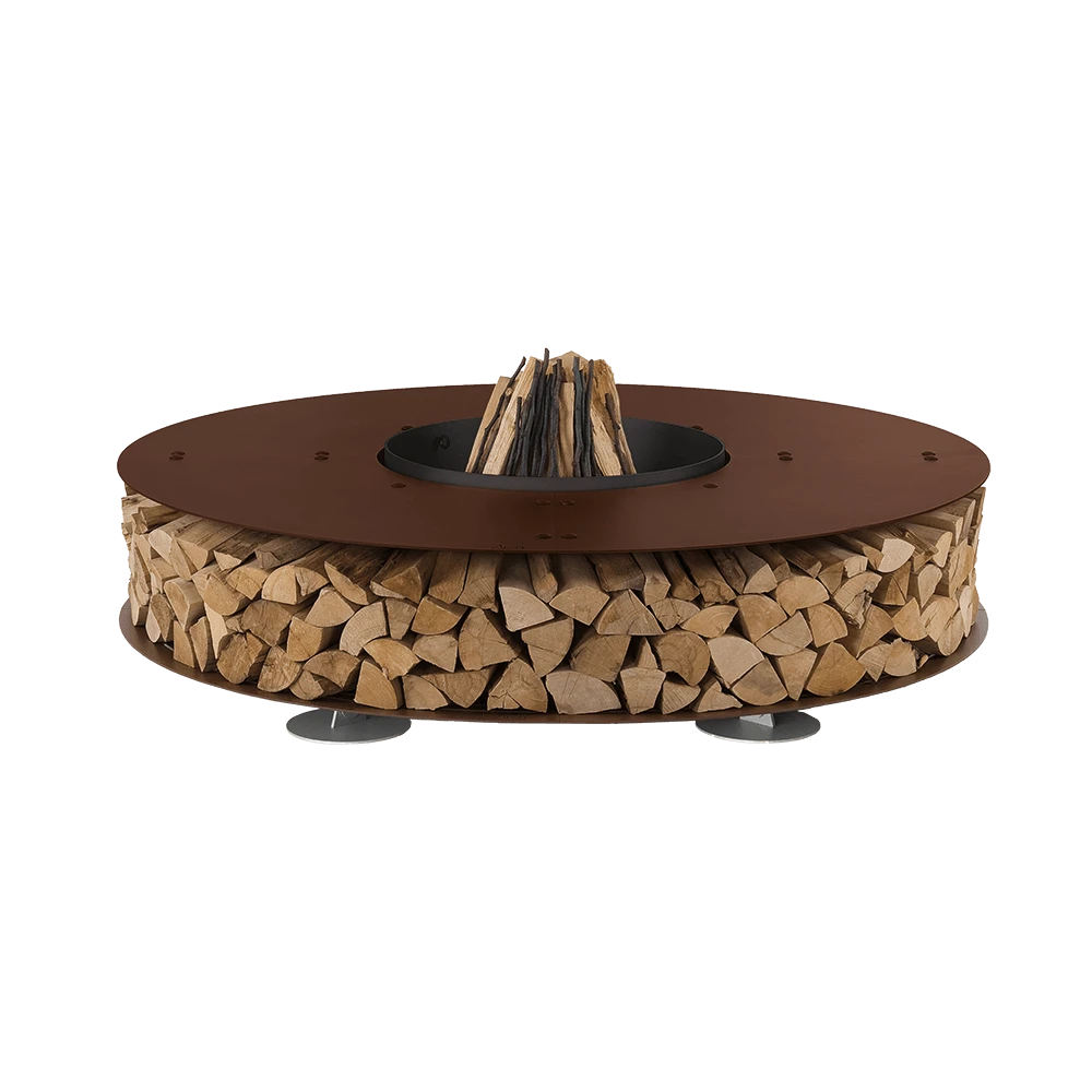 Outdoor Wood-Burning Fireplace Ak47 Design Zero steel 1500