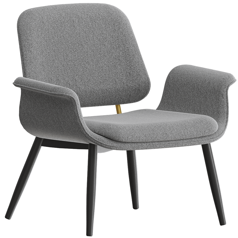 Lounge chair Hilde, Bergenson Bjorn - Download the 3D Model (43887 ...