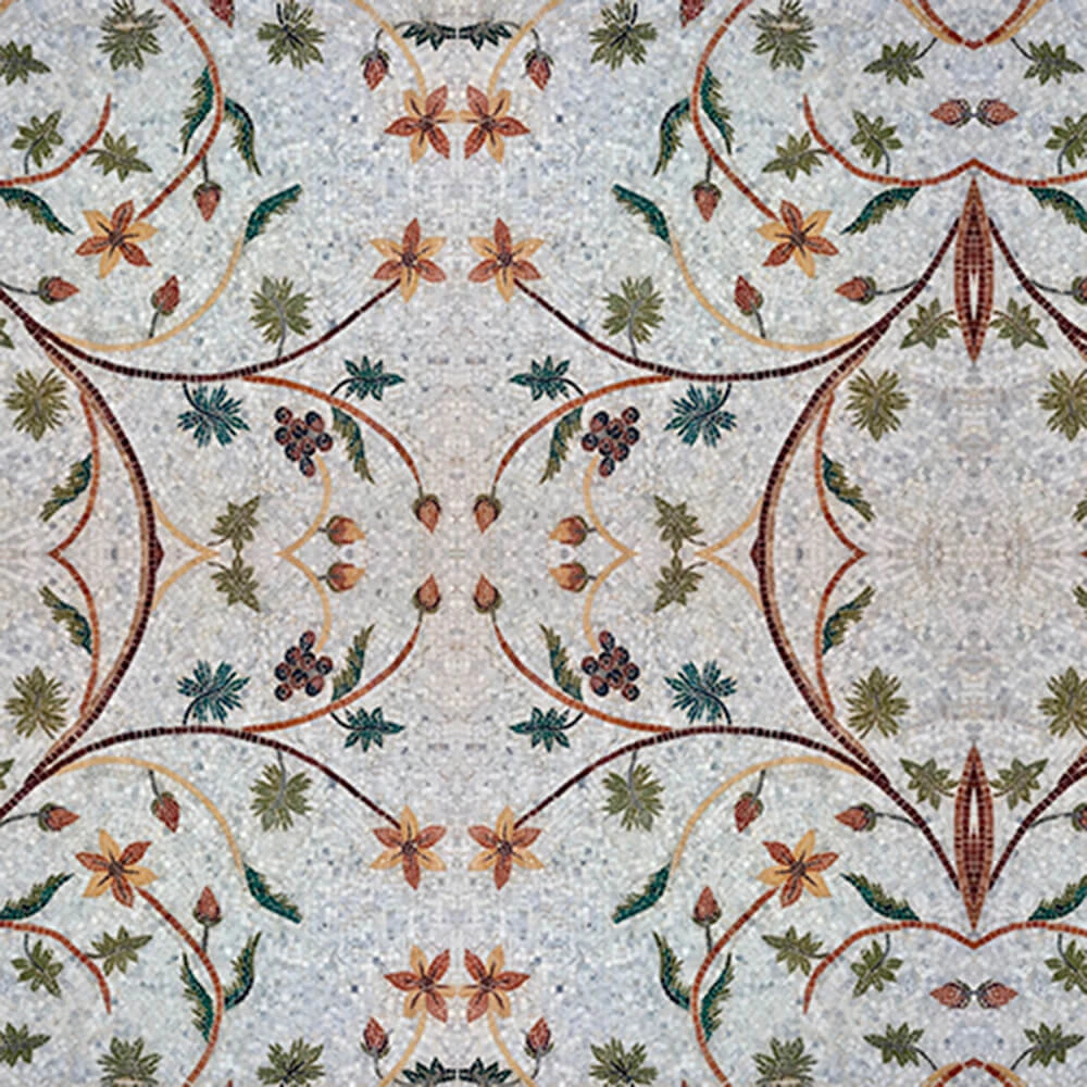 Wallpaper Styl’editions Mosaico Flori E Foglife (7)
