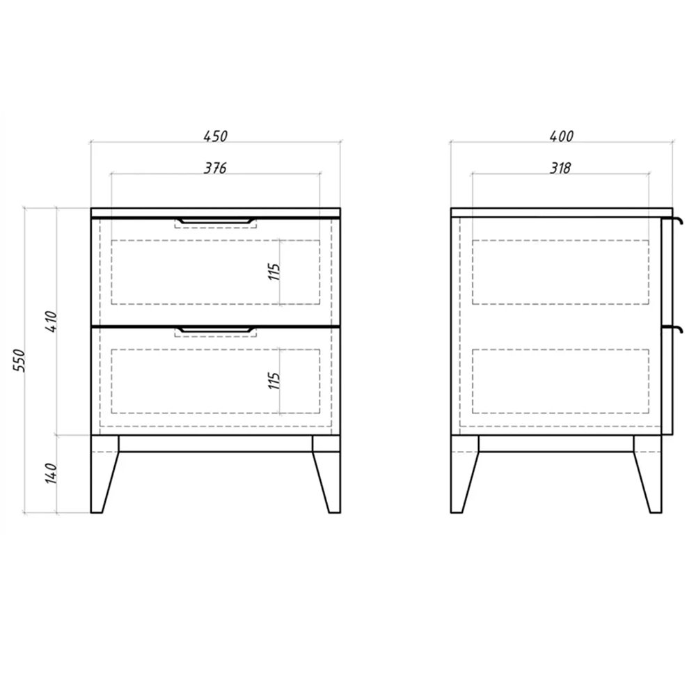 Sideboard & Chest of Drawer 2