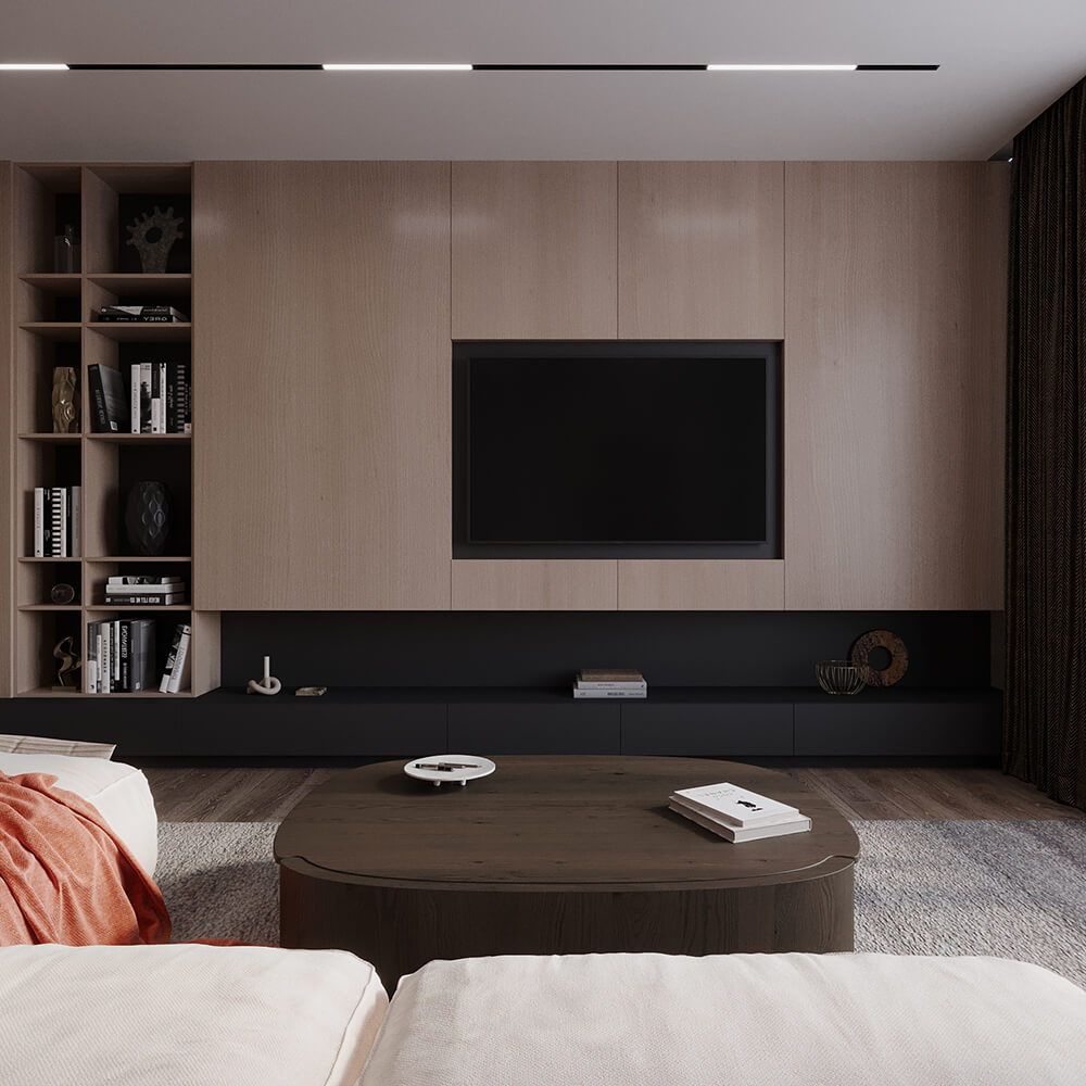 Scandinavian Living Room - Download the 3D Scene (45247) | zeelproject.com