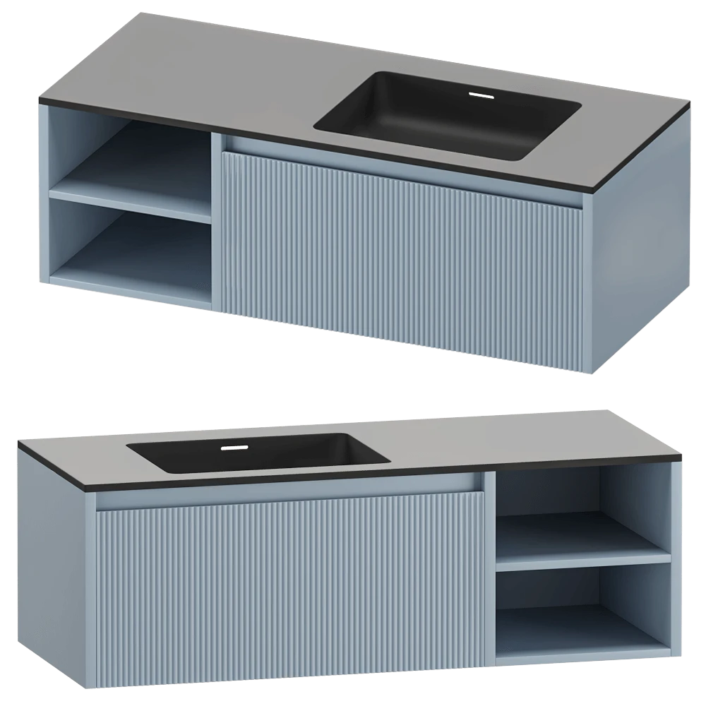 Wall-mounted cabinet Salini Domino 1200