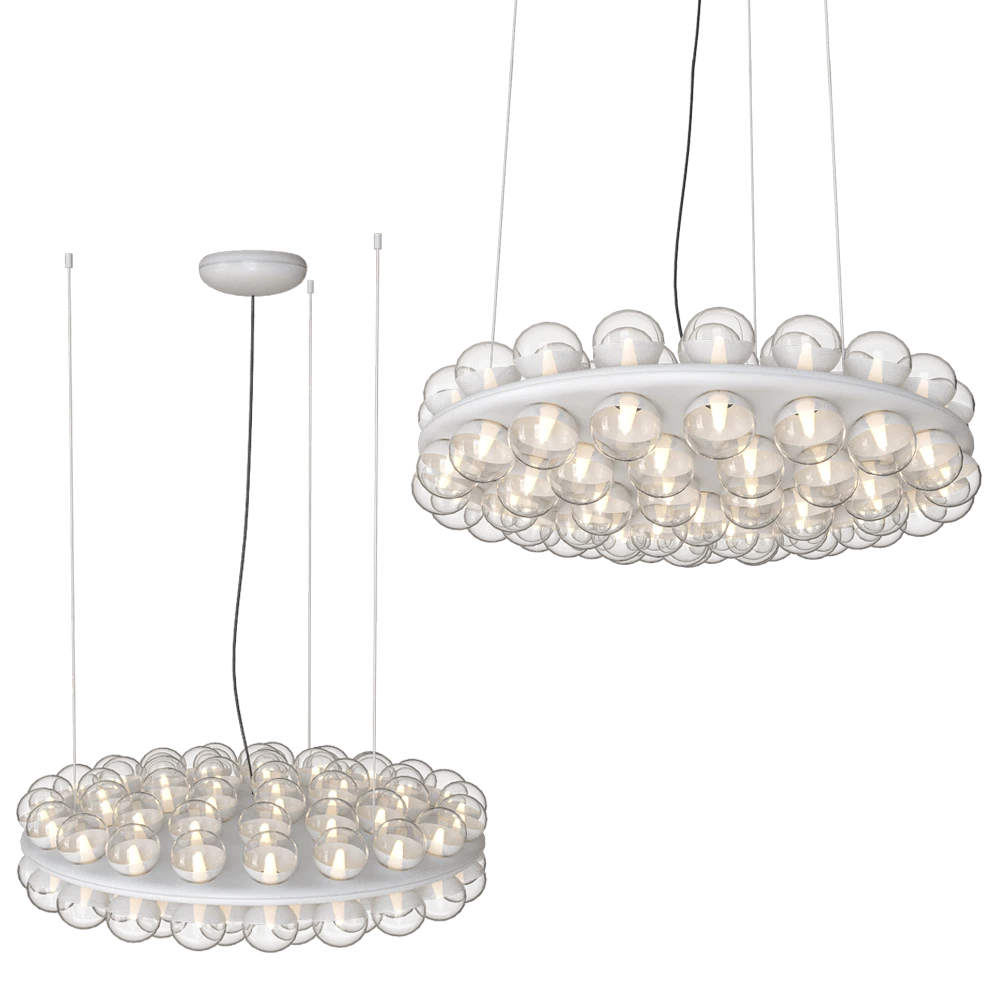Ceiling Lamp Moooi Prop Round Double LED Suspension