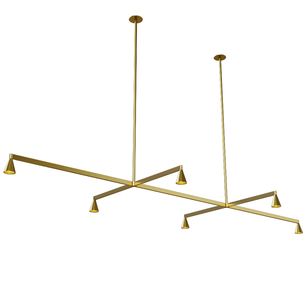 Ceiling Lamp Trizo21 Austere-Suspension 1+