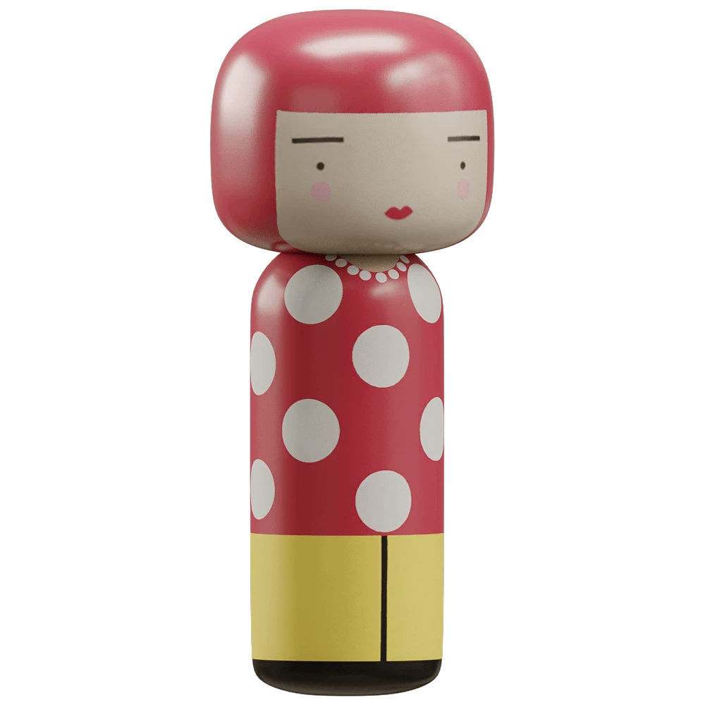 Decorative Doll Lucie Kaas Kokoeshi (2)