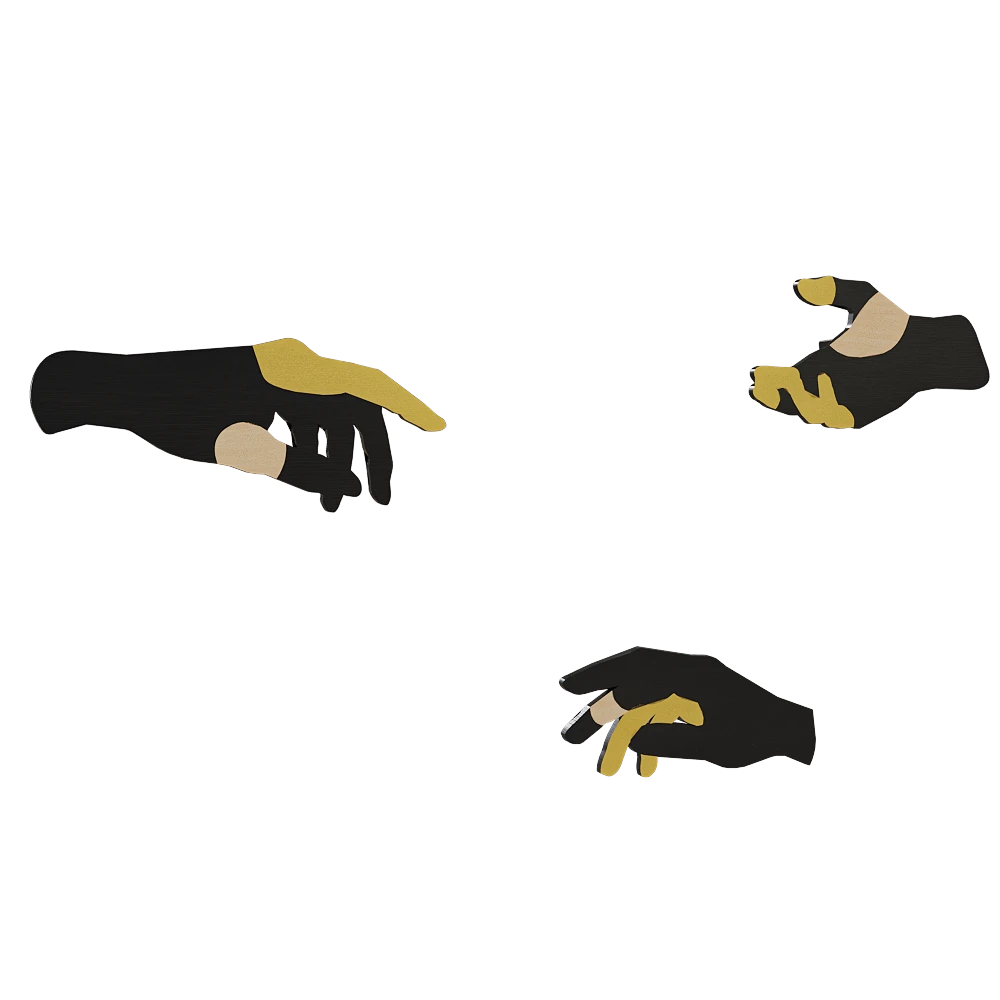 Hooks ibride Des Mains Habiles