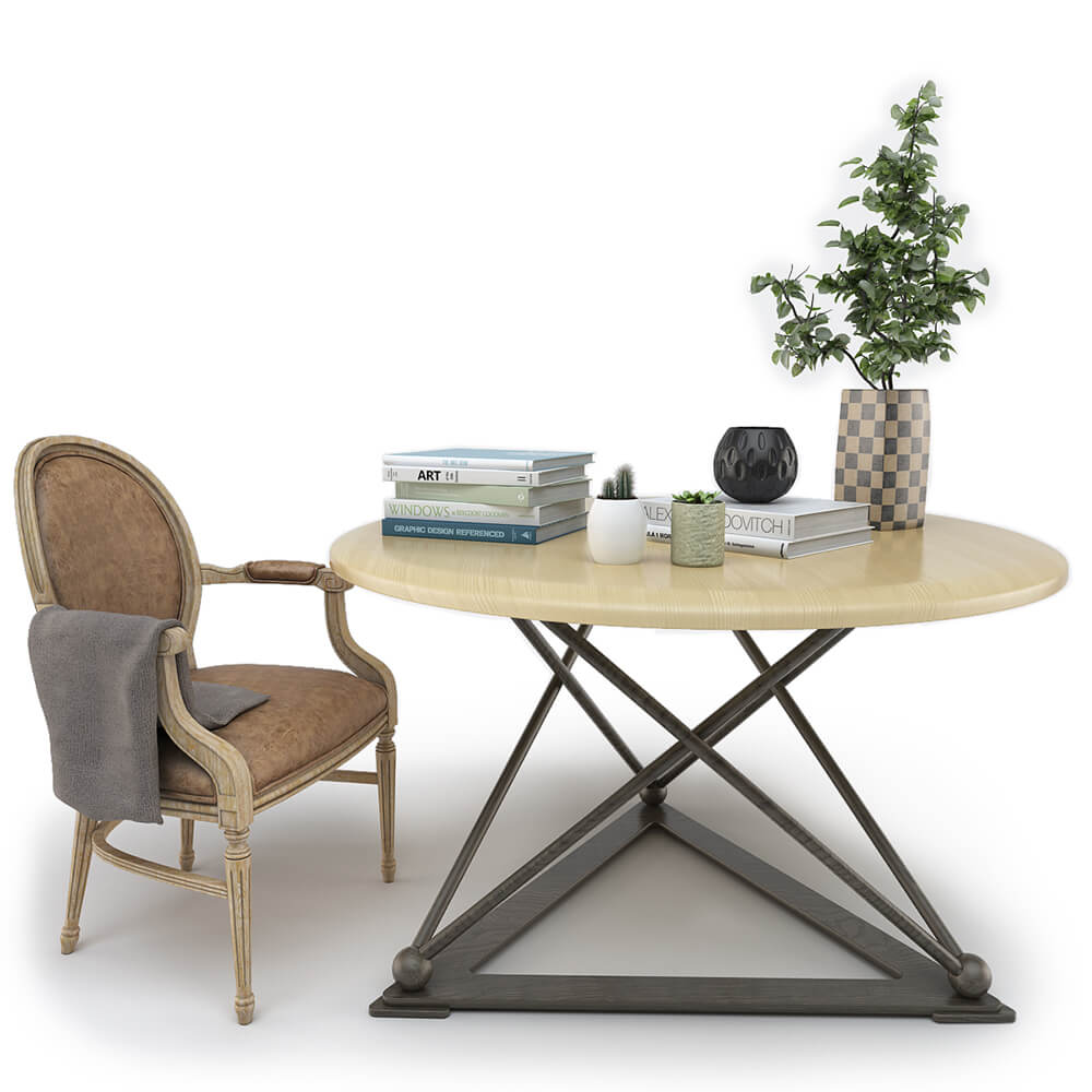 Table + Chair / Decorative set 1