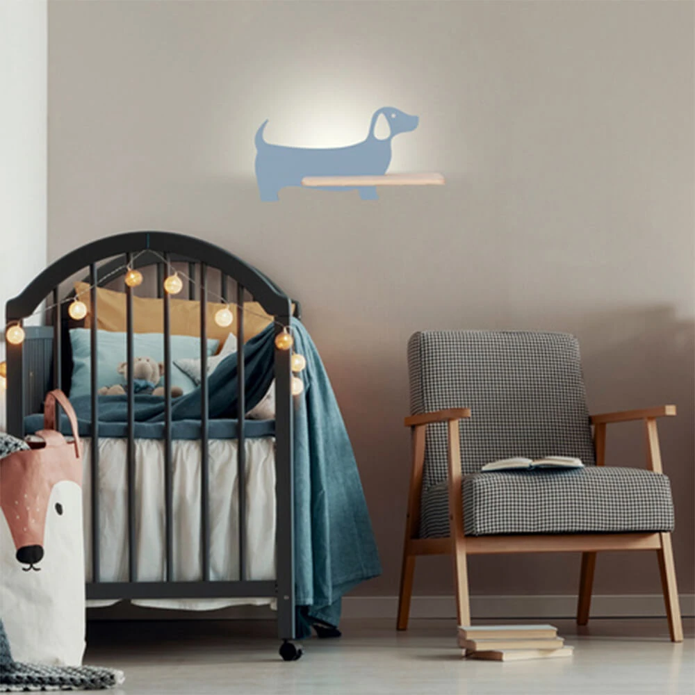 Wall lamp shelf Candellux Lighting Blue Dog 21-02976 (2)