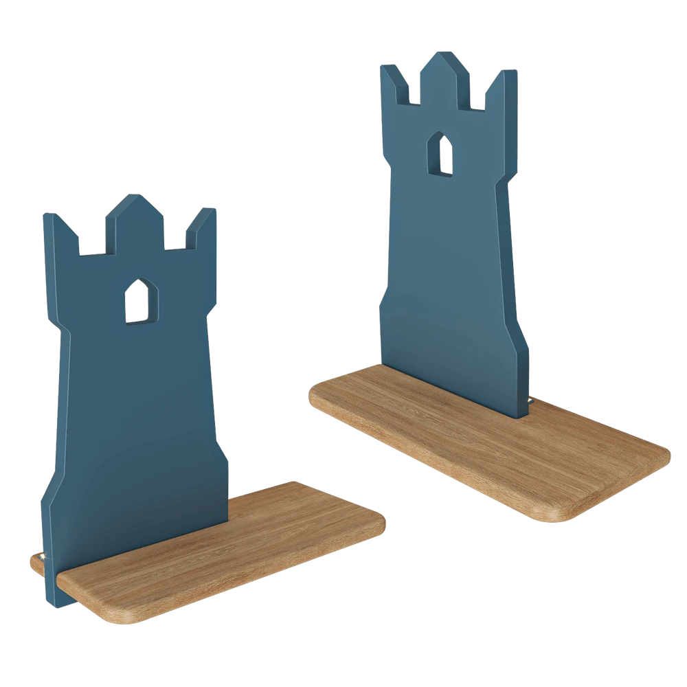 Wall Lamp Shelf Candellux Lighting Kids tower blue 21-84729