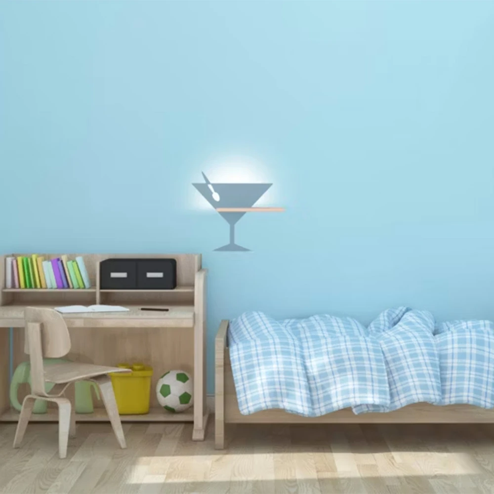 Wall lamp shelf Candellux Lighting Blue Piccolo 21-03560 (2)