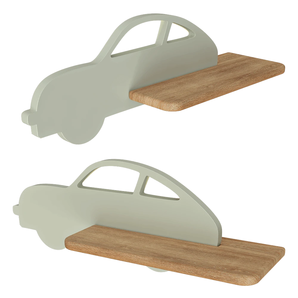 Shelves / Wall light 1
