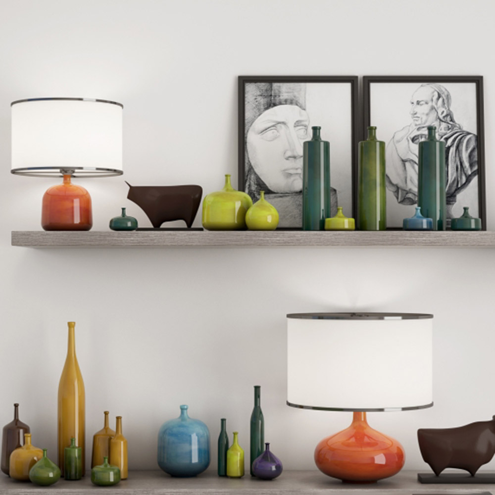 Vases / Decorative set / Table lamp 1