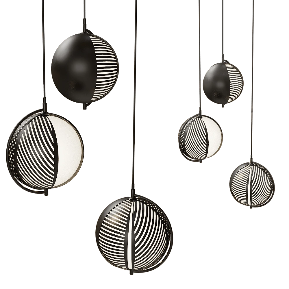 Pendant Lamp Oblure Mondo Triplette