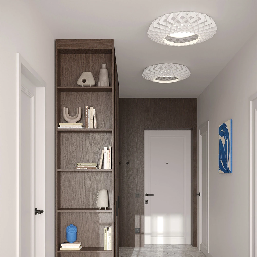 Ceiling lamp Pilke Signature 65 plafond white (2)