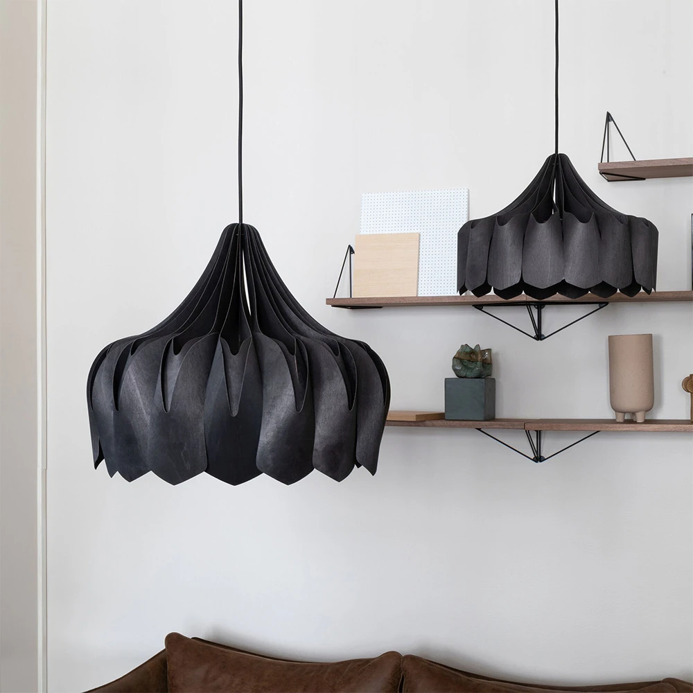 Pendant Lamp Pilke Black Pioni L (2)